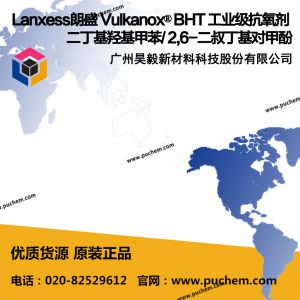 Lanxess朗盛 Vulkanox® BHT 工业级抗氧剂 二丁基羟基甲苯/ 2,6-二叔丁基对甲酚